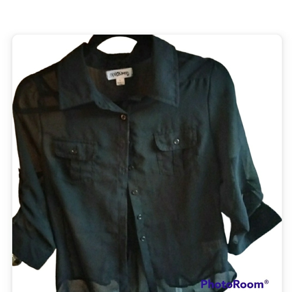 Black Tramp long sleeved shirt